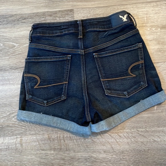 American Eagle Cut-off Jean Shorts, Size 2 - Picture 2 of 10